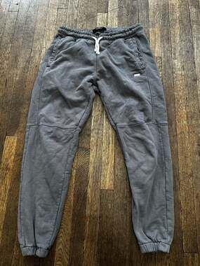YoungLA 209 Metal Collection Joggers Size Large Grey